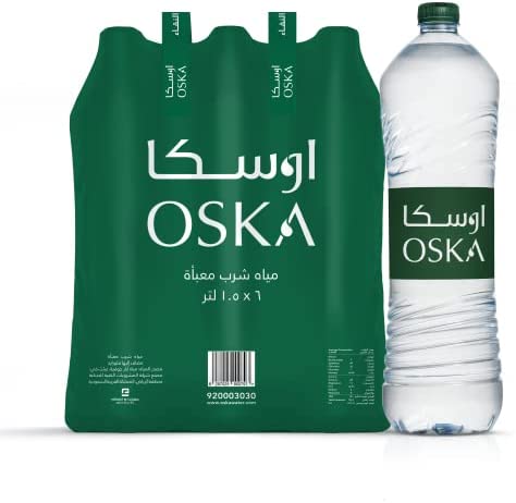 مياه اوسكا 1.5 لتر ونص *6 حبة (شرنك)