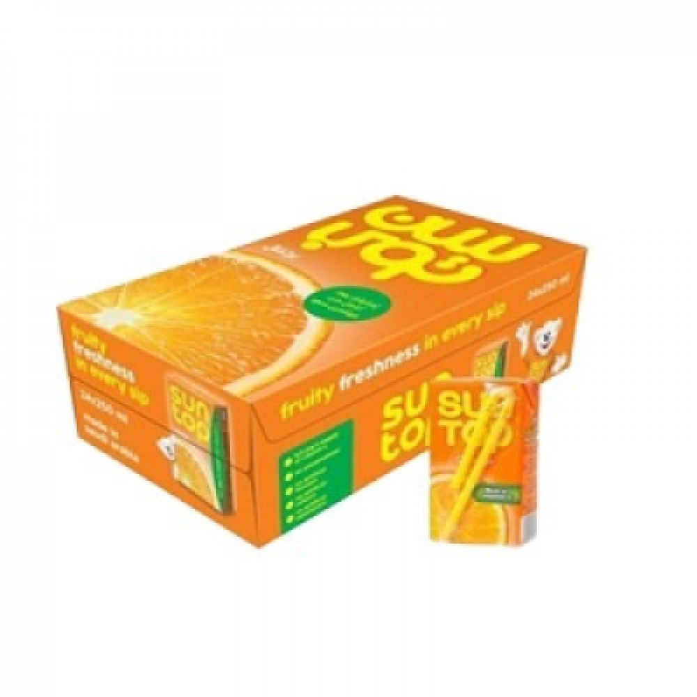 عصير برتقال من سن توب، 250مل * 30حبه